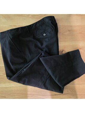 Lane Bryant Black Stretch Boyfriend Pants Size 20
